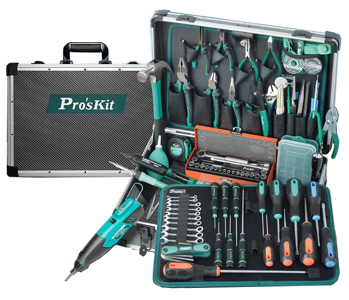 Maleta Herramientas Profesional con 57 utensilios de Proskit en Maletas  Erson Tecnología