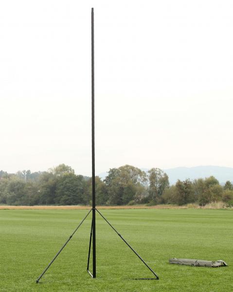 Kit de Montaje de Tripie con Mástil de 6 metros Ideal para instalar  Antenas, Radios, Cámaras, etc (1 tubo 6mts + Tripie)